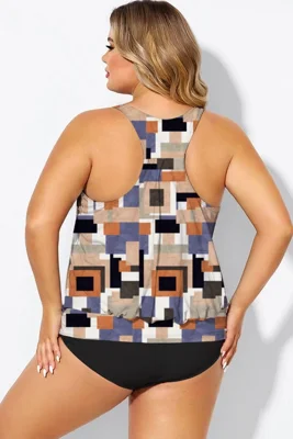 Geometric Racerback Tummy...